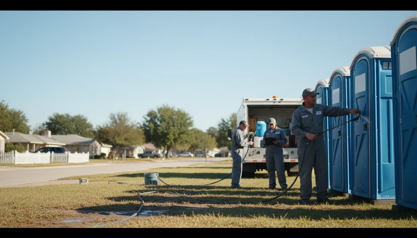 Long-Term Portable Toilet Rental in Buckland, OH near me